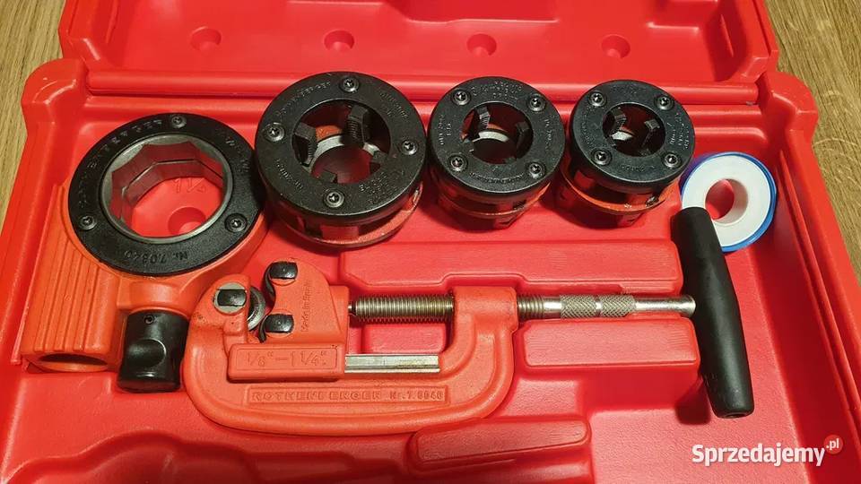 Gwintownica do rur Rothenberger zestaw ręczna Kraków