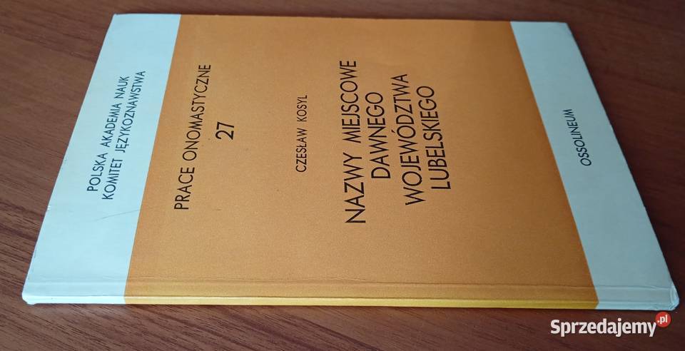 Nazwy miejscowe dawnego województwa lubelskiego Gdańsk