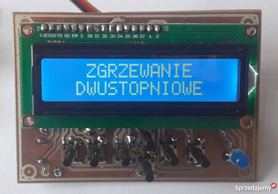 Mikroprocesorowy sterownik zgrzewarki Pozostałe Czarne