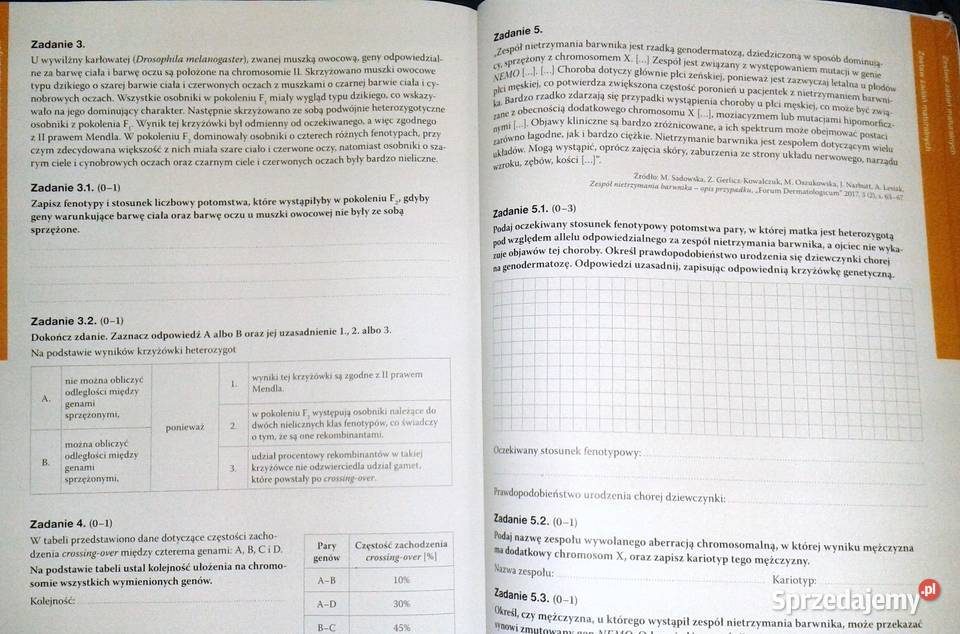 Biologia na czasie 4 Maturalne karty pracy B lubelskie