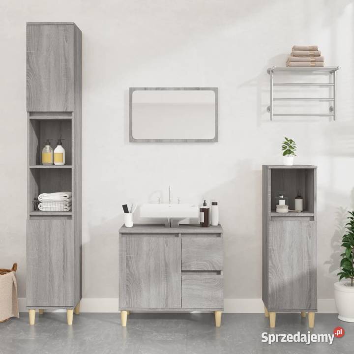 vidaXL 3częściowy zestaw szafek Meble Warszawa