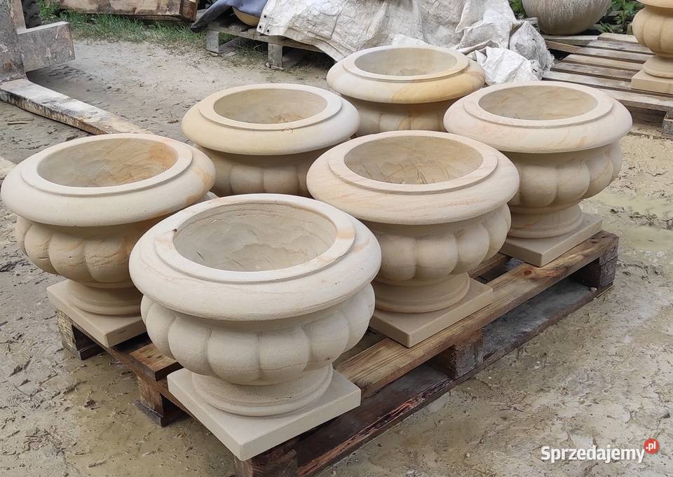 Donica z piaskowca kamień naturalny