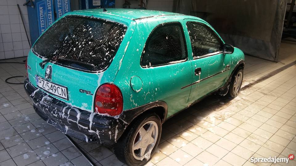 Opel Corsa B 12 ważne opłaty OKAZJA nieuszkodzony Pobiedziska sprzedam
