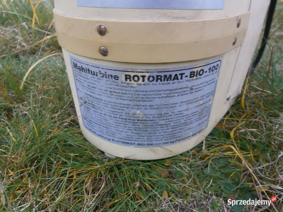 Rotormat BIO100 HOMMEL D5603 sprawny sprzedam