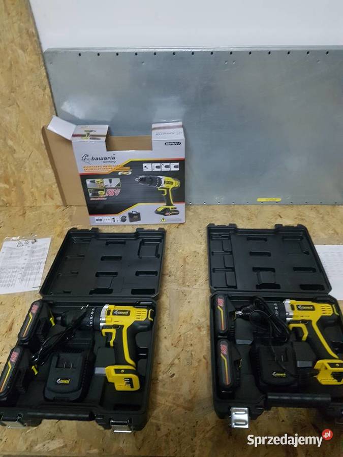 WIERTARKO WKRĘTARKA BAWARIA AKUMULATOROWA Dom i Ogród wielkopolskie Głogowa