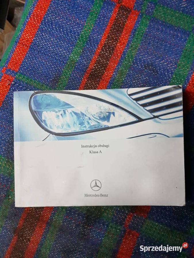 Mercedes W168 A klasa instrukcja obsługi j Gdańsk sprzedam