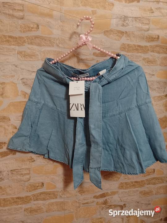 38M ZARA Dżinsowe Spódnico spodnie z Madrytu Kraków