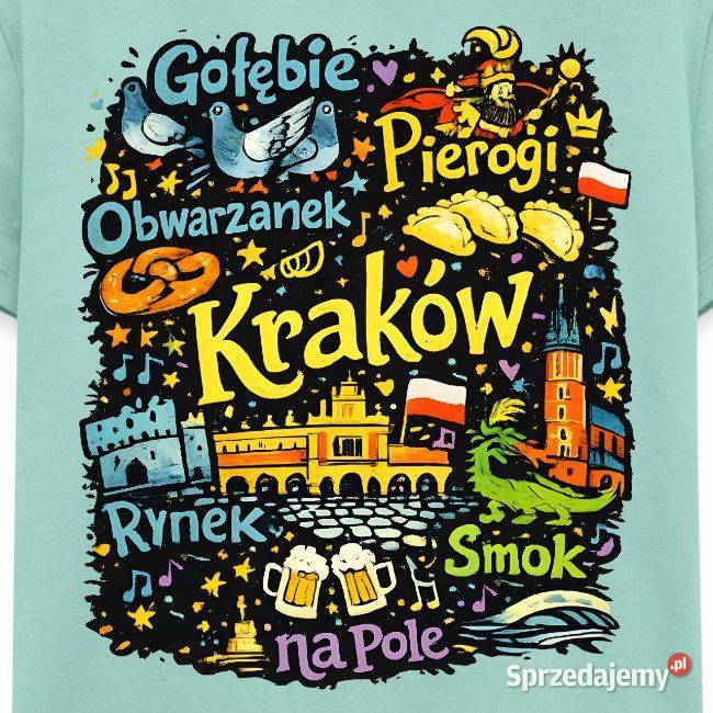 Ekologiczna dziecięca koszulka Premium KRAKÓW sprzedam