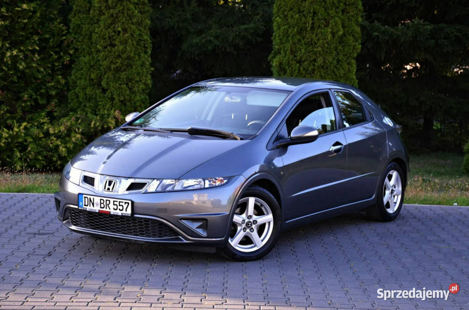 Honda Civic 14 iVTEC 100 Klima Serwis VII lakier metallic Ostrów Mazowiecka