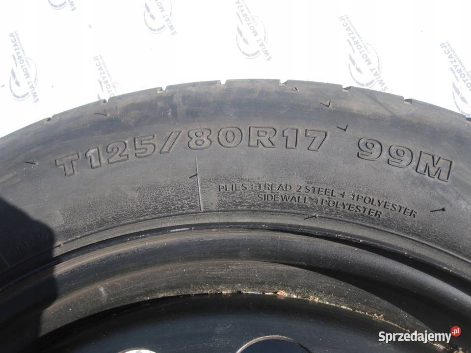 FORD MONDEO MK5 VOLVO S60 I V70 koło dojazdowe Koła