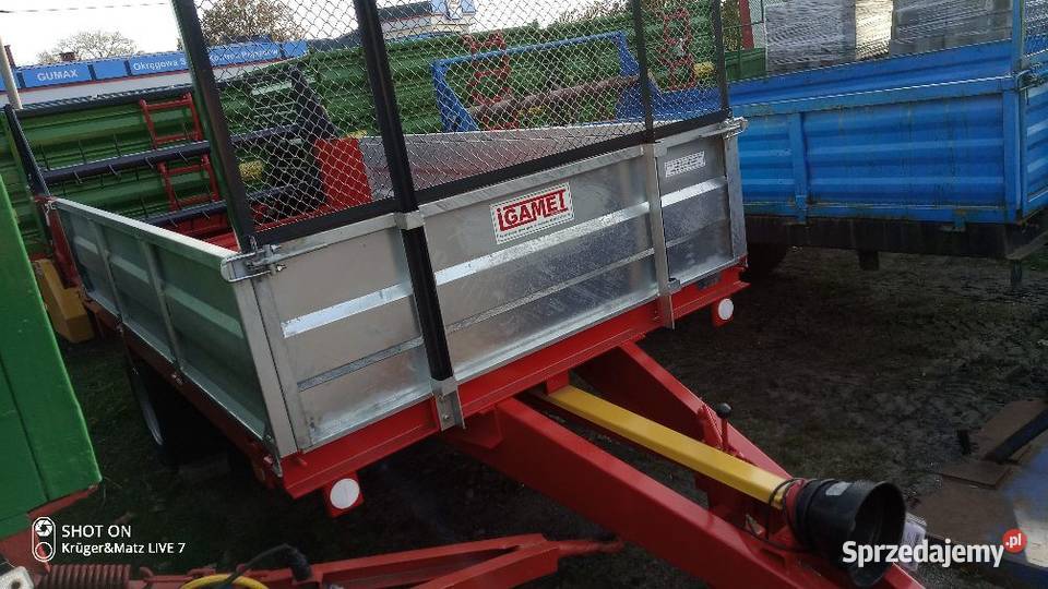 Rozrzutnik obrnika 3 t IGAMET nieuszkodzony Opoczno
