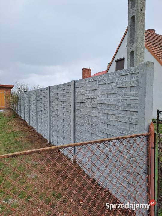TOgrodzenia betonowe Oleśnica Montaż