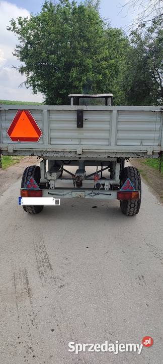 Przyczepa Autosan D732 oryginał Przyczepy rolnicze Węchadłów