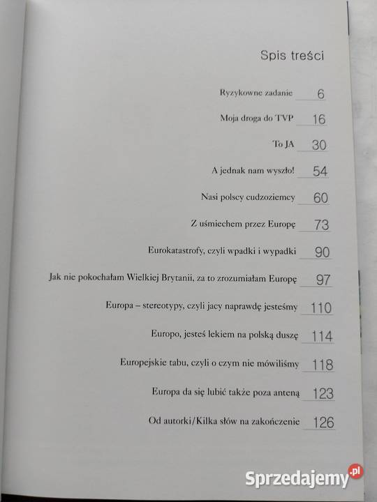 Moja Europa da się lubić Monika Richardson Rok wydania 2008 pomorskie Gdynia sprzedam
