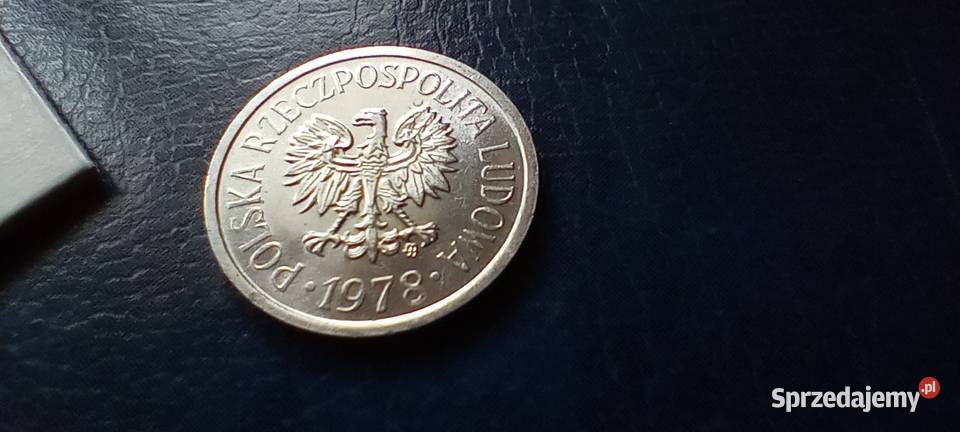 Stare monety 10 groszy 1978 PRL Polska piękna Lesko