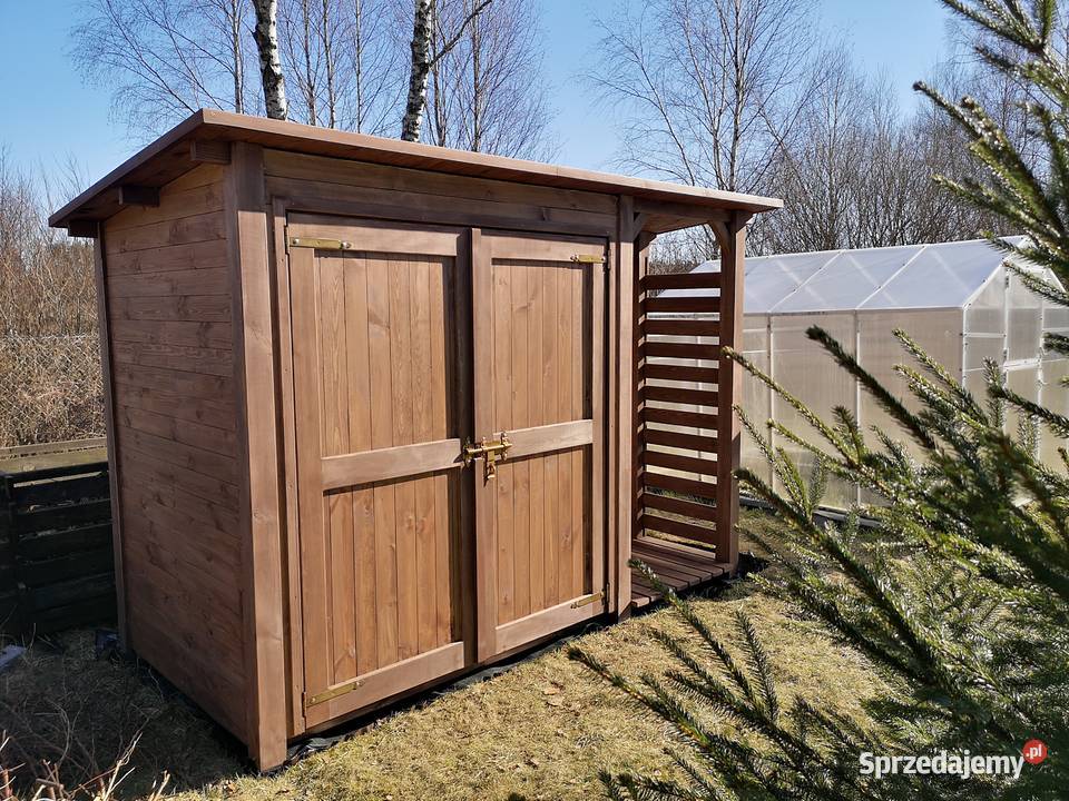 Drewutnia 1 x 11m domek narzędziowy 2 x 11m Kalety