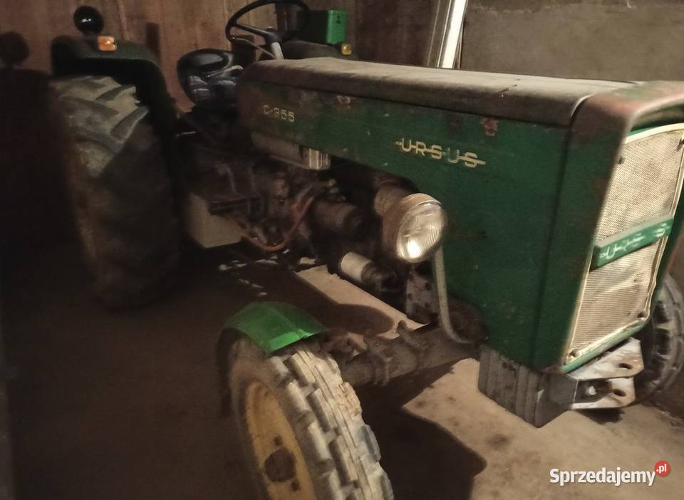 Ursus c355 1974 orginalny lakier Skrzynia biegów Manualna Tuczna sprzedam