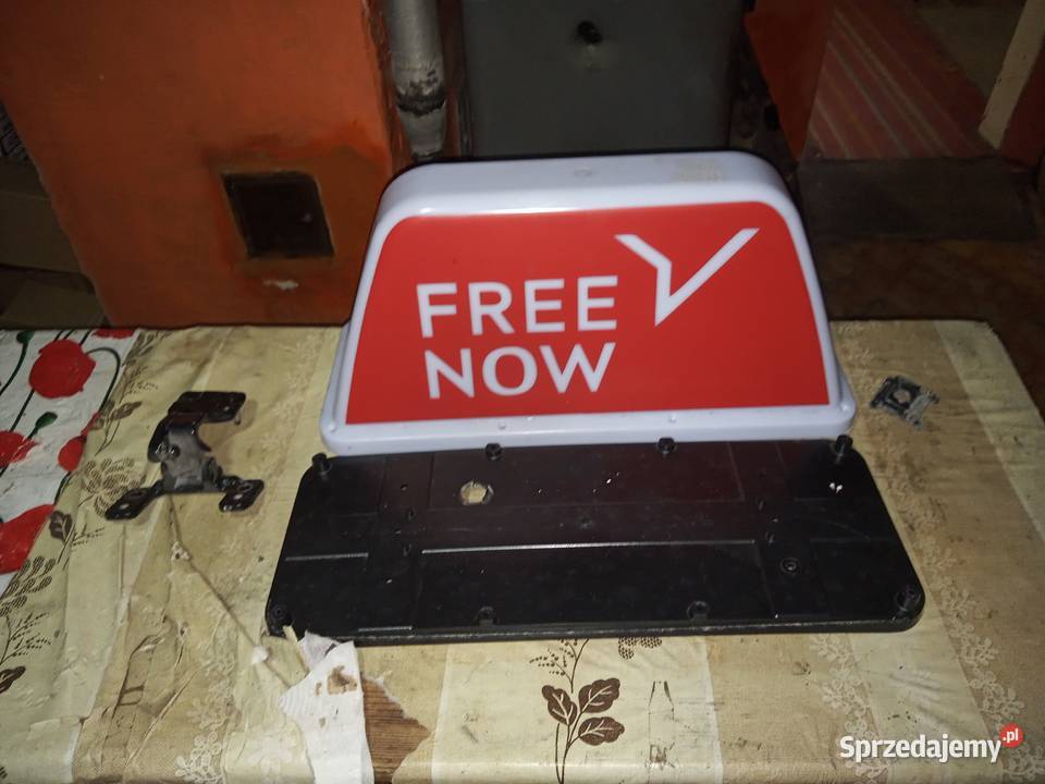 Kogut taxi Free Now bez odprzętu Gdynia