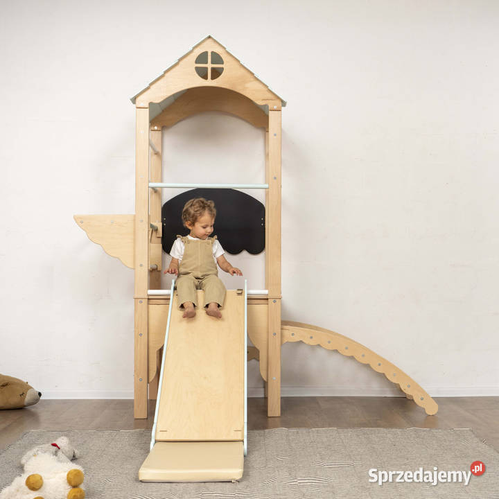 zjeżdżalnia dwustronna Woodiko drewnopastel Pozostałe Kraków sprzedam