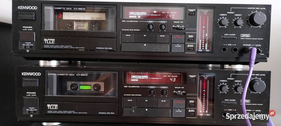 Sprzedam magnetofon deck Kenwood KX880D dwie Warszawa
