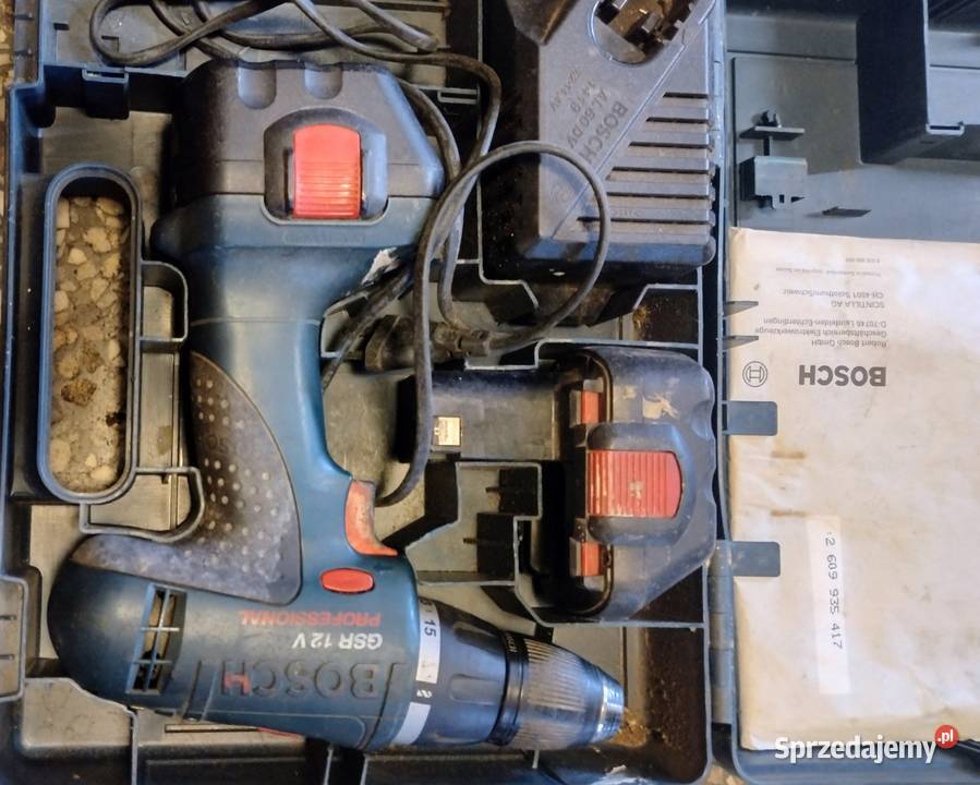Wkrętarka akumulatorowa Bosch GSR 12V Woźniki