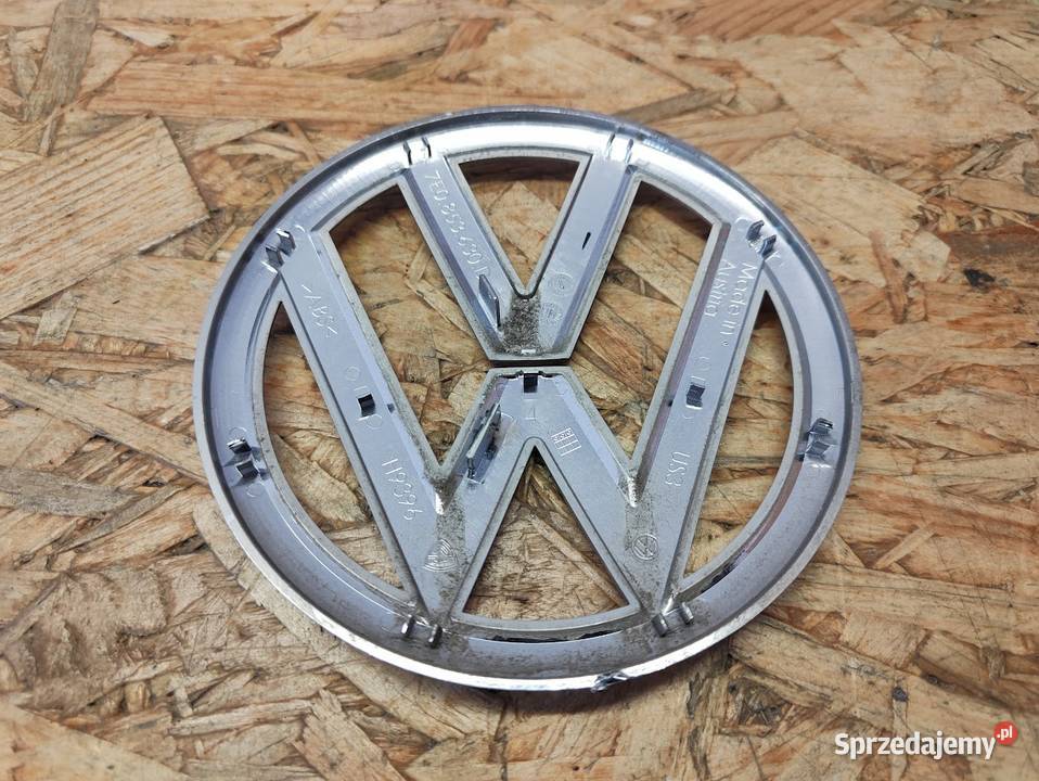 Znaczek Emblemat na Drzwi Tył Vw Transporter T5 Pleszew