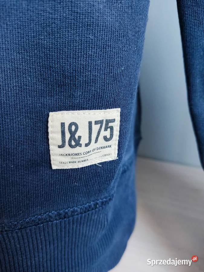 Bluza Jack Jones z grafiką kotwicy niebieski Głuchołazy