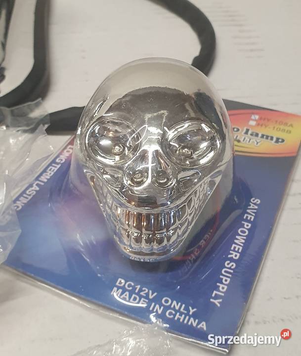 Lampa motocyklowa czaszka tył kierunkowskazy Wałbrzych