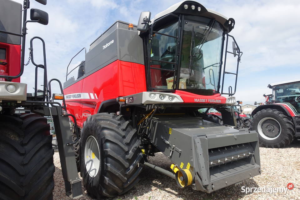 Kombajn zbożowy Massey Ferguson Activa 7347 Rolnictwo Sokoły