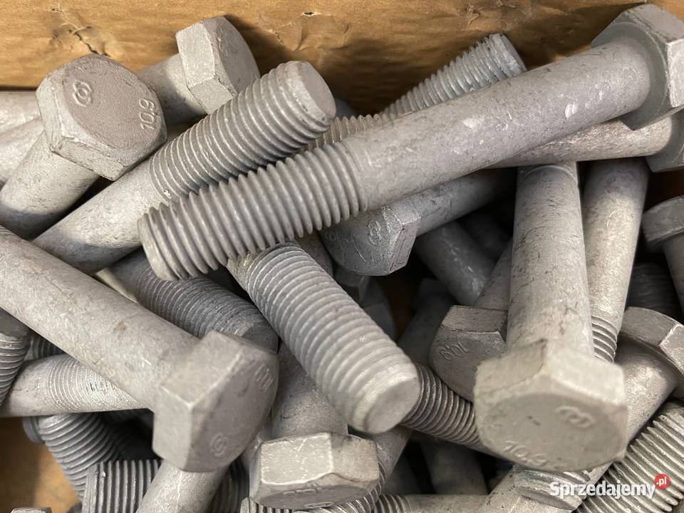24x80 śruba z łbem sześciokątnymDIN 931kl109 Rydułtowy