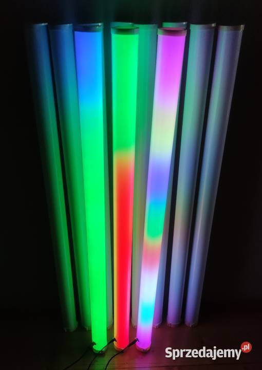 12x ADJ LED Color Tube II tuby lampy ledowe