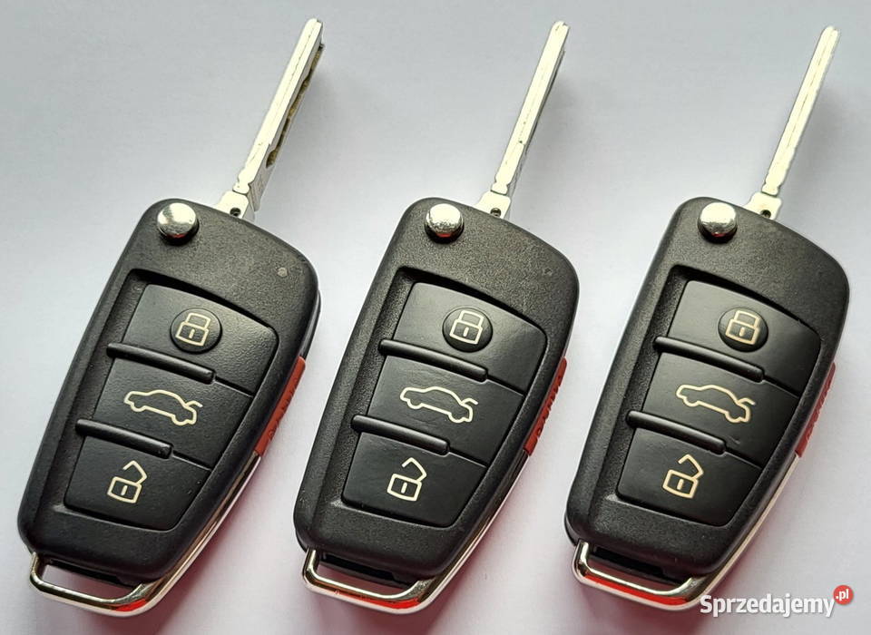 PILOT KLUCZYK AUDI ORYGINALNY A1 A3 Q3 S3 RS3 osobowe