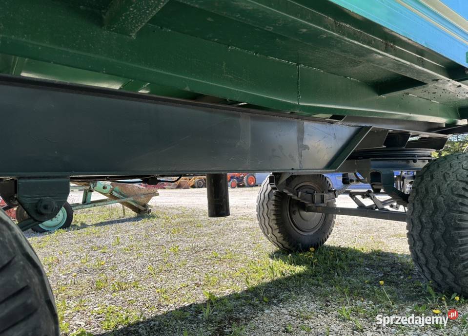 Przyczepa Paul auwarter 62T 3strony nieuszkodzony Łachów