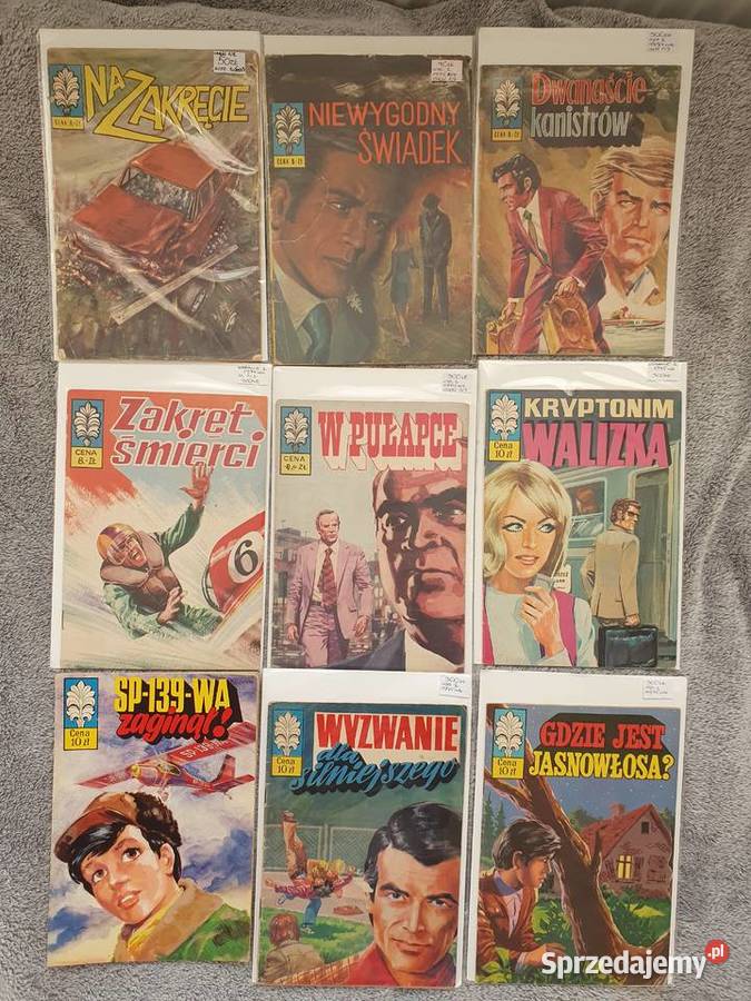 Kapitan Żbik zestaw 45 komiksów wydanie 1