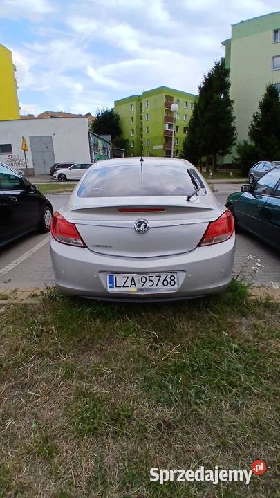 Opel insignia Rok produkcji 2009 Łęczna