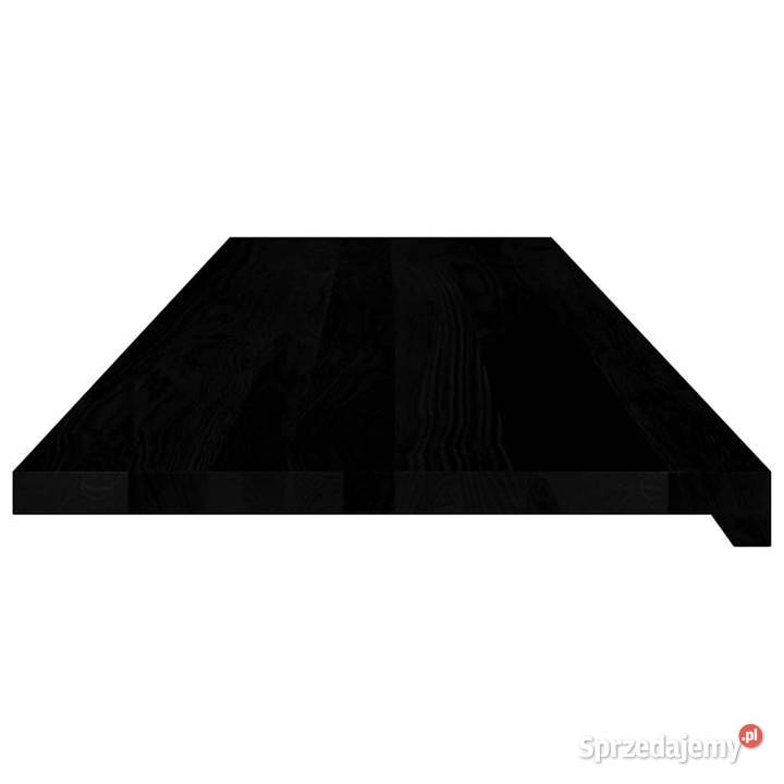 Parapety 2 ciemnobrązowy 140x40x2 lite drewno Warszawa