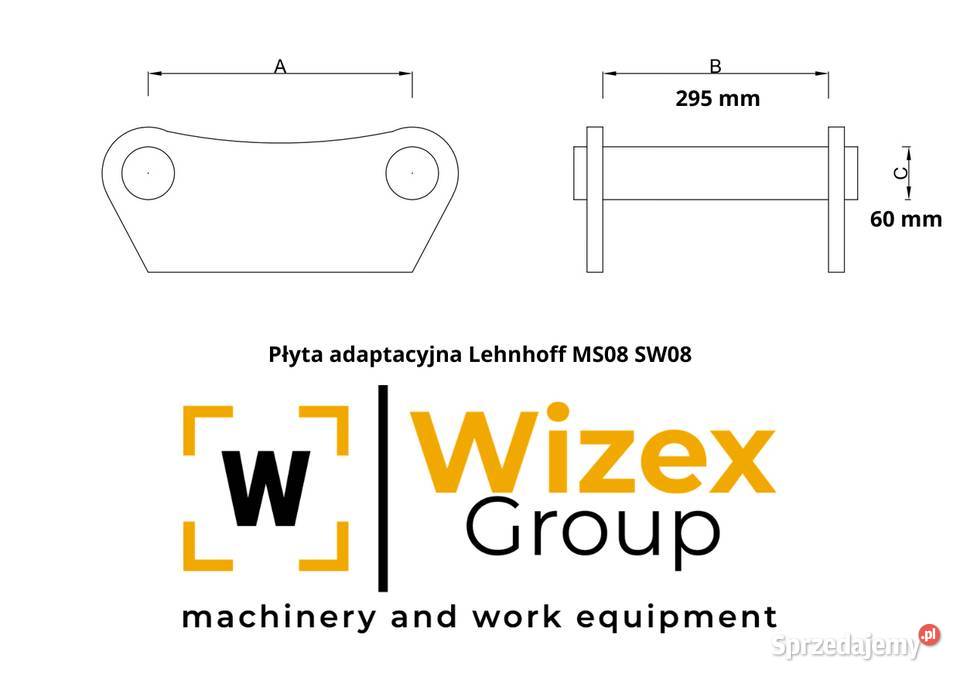 Płyta adaptacyjna Lehnhoff MS08 SW08 Mszana Dolna