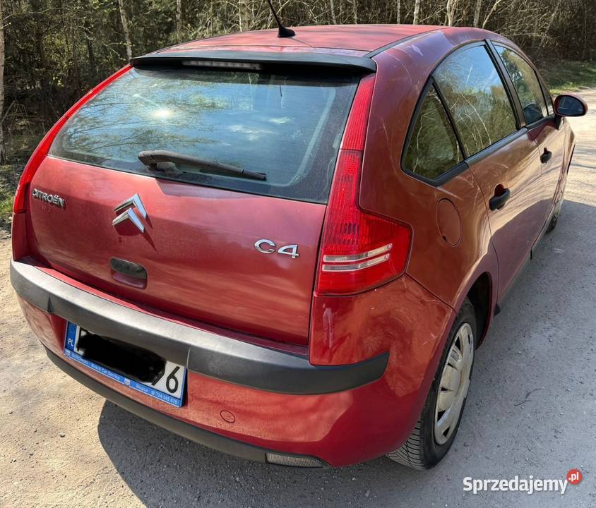 Citron C4 14 benzyna Gaz isofix Słupca
