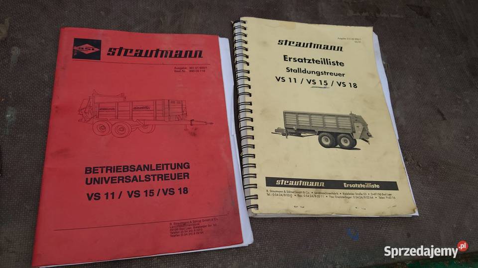 Rozrzutnik obornika wapna Strautmann VS 15 sprzedam