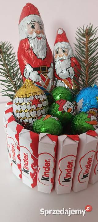 Świąteczny box Kinder 13 prezent na Mikołajki i Wrocław