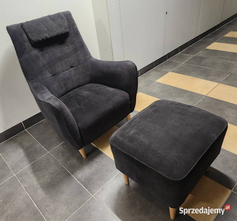 fotel z podnóżkiem agata meble Warszawa