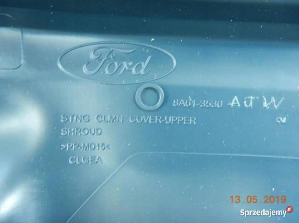 OSŁONA KOLUMNY KIEROWNICY FORD FIESTA 1669355 Motoryzacja