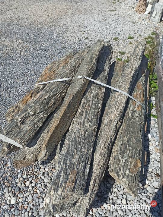 Kora Kamienna ozdobna Kamień w paski Grys Pozostałe Oświęcim