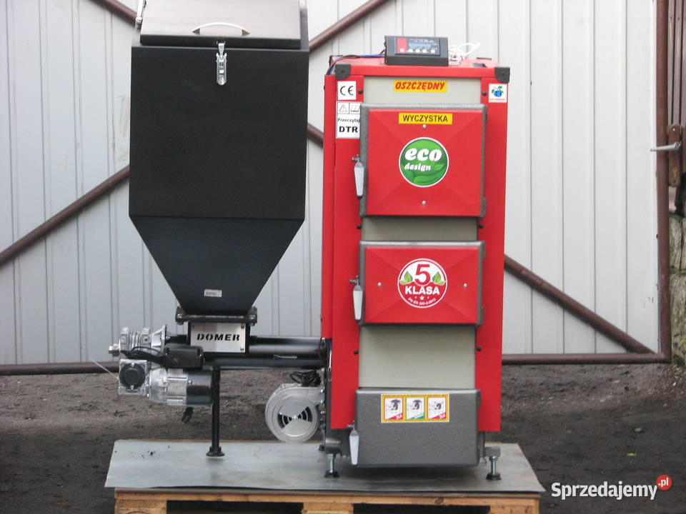 Kocioł co 5 klasa 20kW EKOGROSZEK podajnik do Pleszew sprzedam