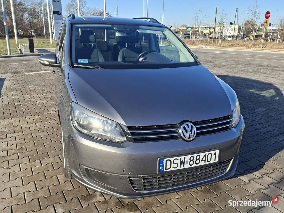 VOLKSWAGEN TOURAN 201011r 16tdi 7 osób klima Wrocław