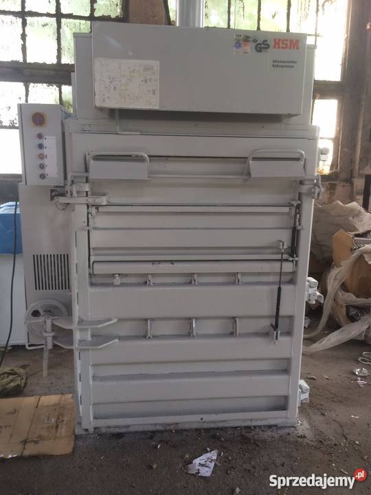 Prasa belownica do foli makulatury odpadów HSM sprzedam