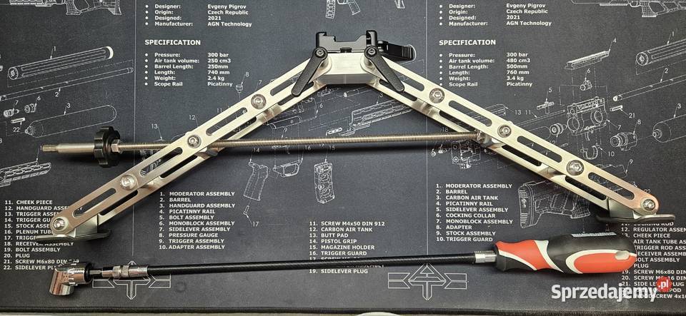 Bipod klasy FTR Nieporęt sprzedam