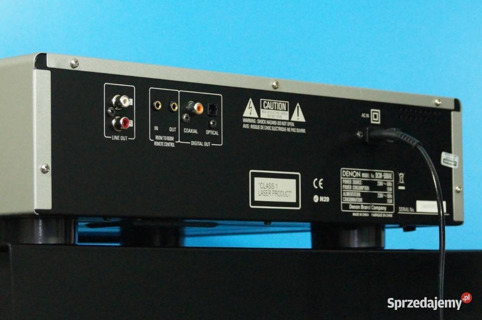 ZMIENIARKA NA 5 PŁYT CD DENON DCM500AE Z PILOTEM Jerzmanowice sprzedam