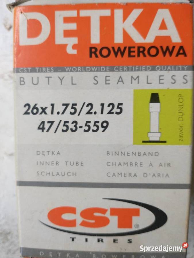 Dętka rowerowa 26175 2125 4553559 zawór Dunlop Łódź