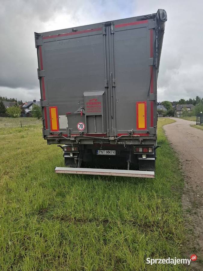 Naczepę wywrotkę INTER CARS FEBER 52m3 Osowicze sprzedam